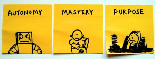 Autonomy, Mastery, Purpose
